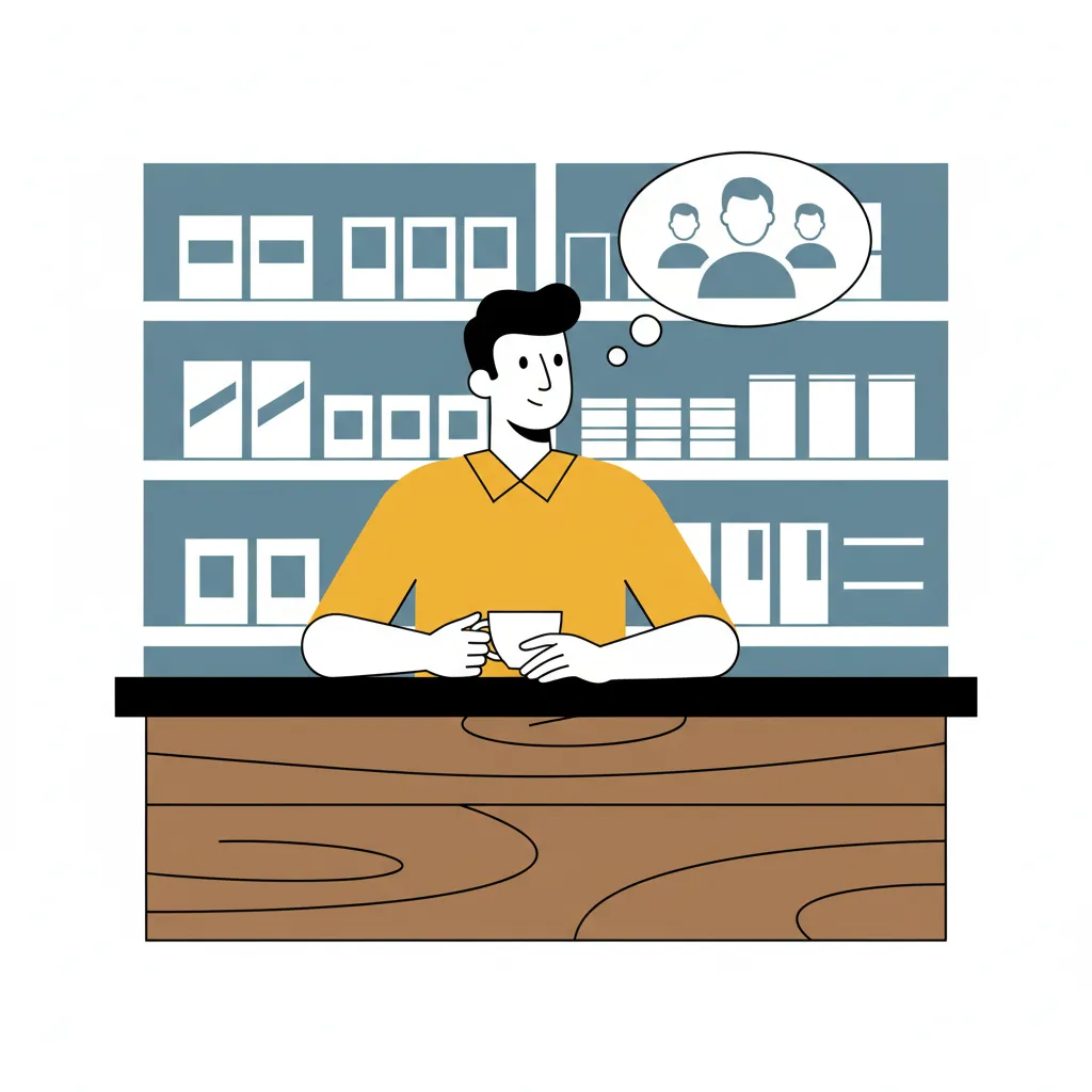 You have a shop and products, but customers are limited to your local area?