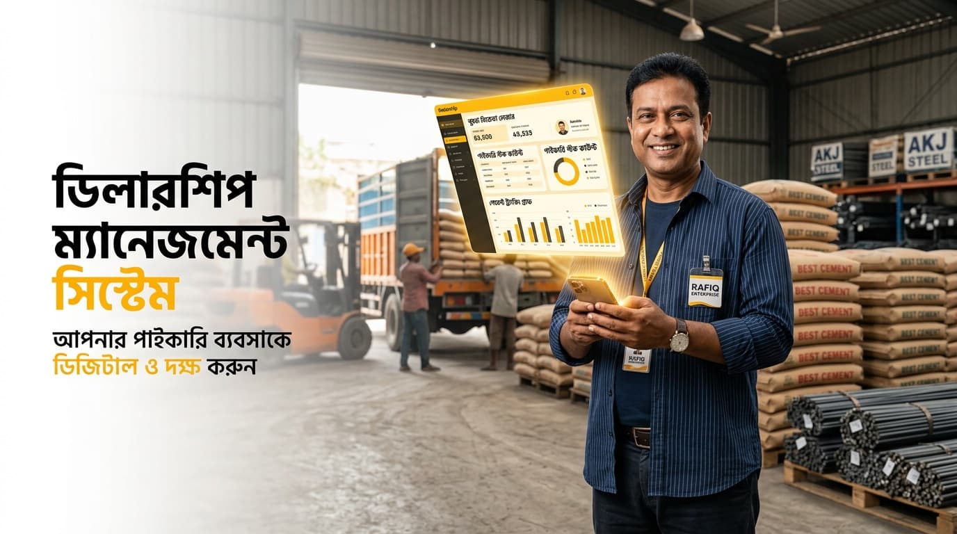 ডিলারশিপ ম্যানেজমেন্ট সিস্টেম: পাইকারি ব্যবসা সফল করার ৫টি আধুনিক উপায়