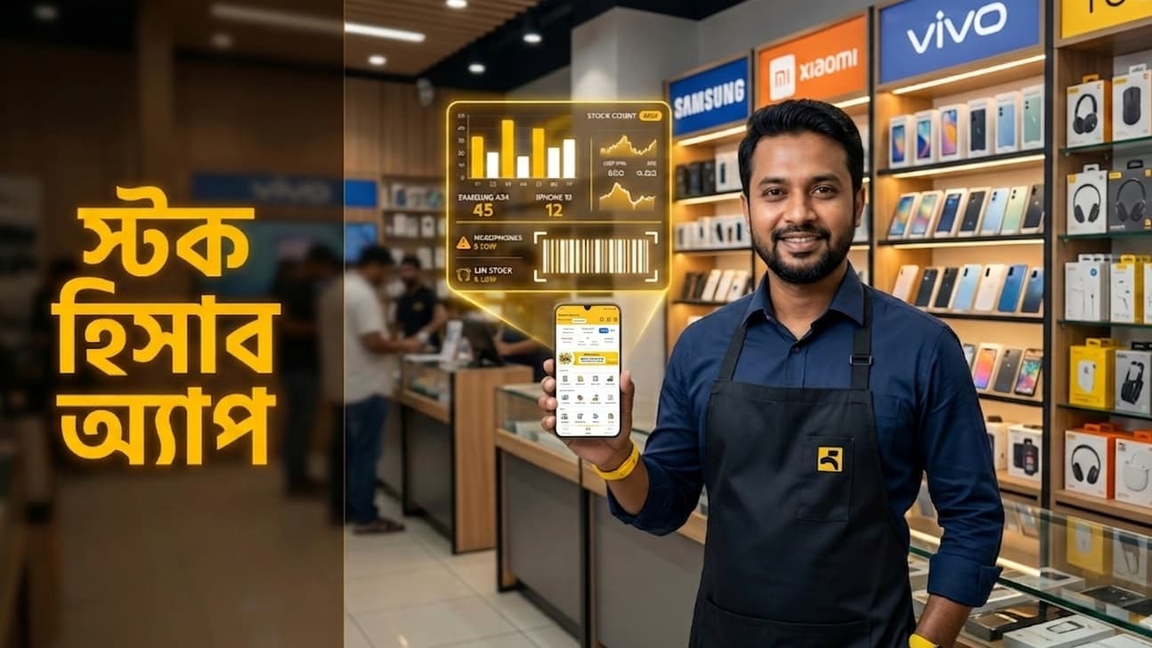স্টক হিসাব অ্যাপ: দোকানের মালামাল ম্যানেজ করার ৫টি আধুনিক উপায়