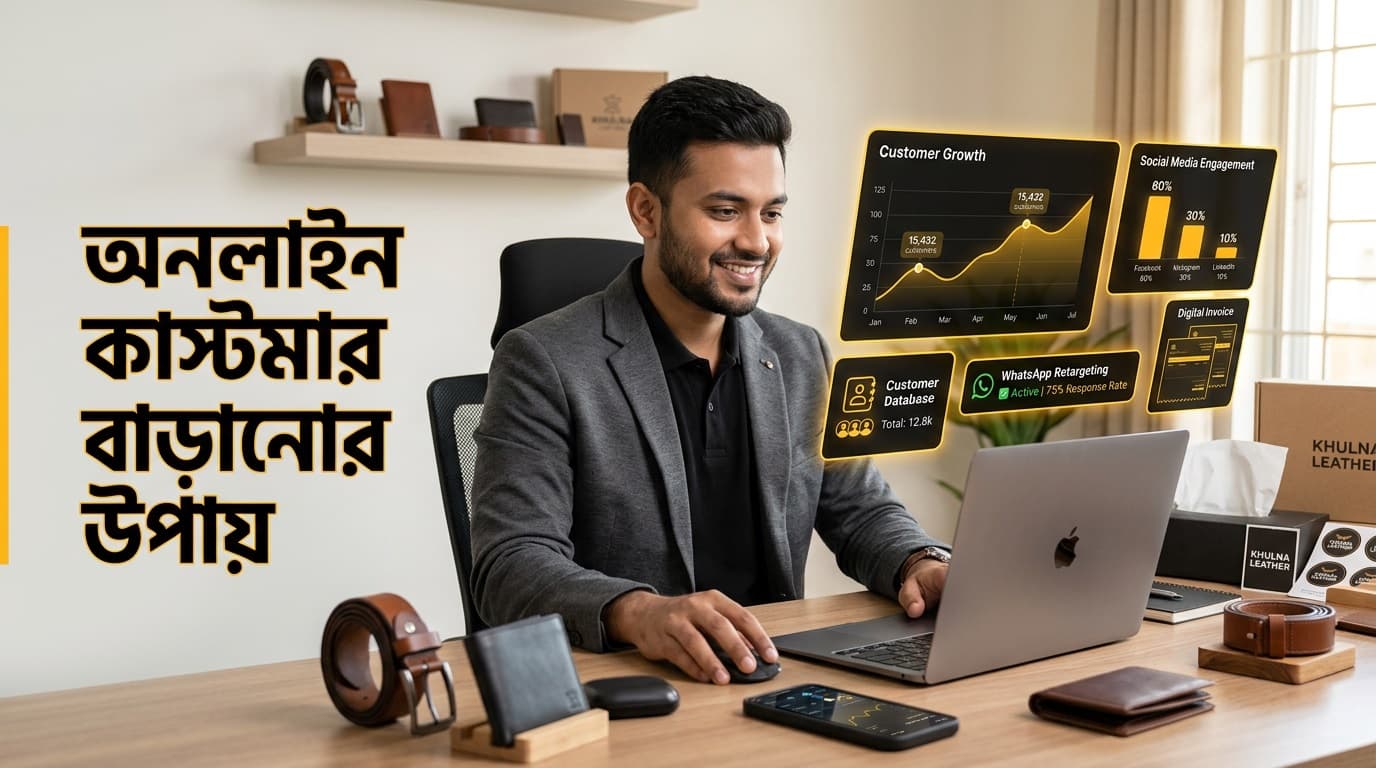অনলাইন কাস্টমার বাড়ানোর উপায়: বিক্রি বৃদ্ধির ৫টি আধুনিক কৌশল