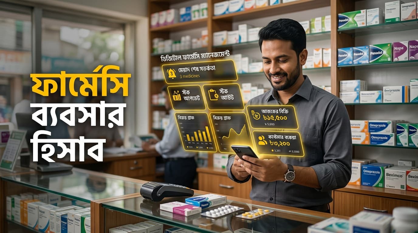 ফার্মেসি ব্যবসার হিসাব: ওষুধের দোকান সফল করার ৫টি আধুনিক নিয়ম