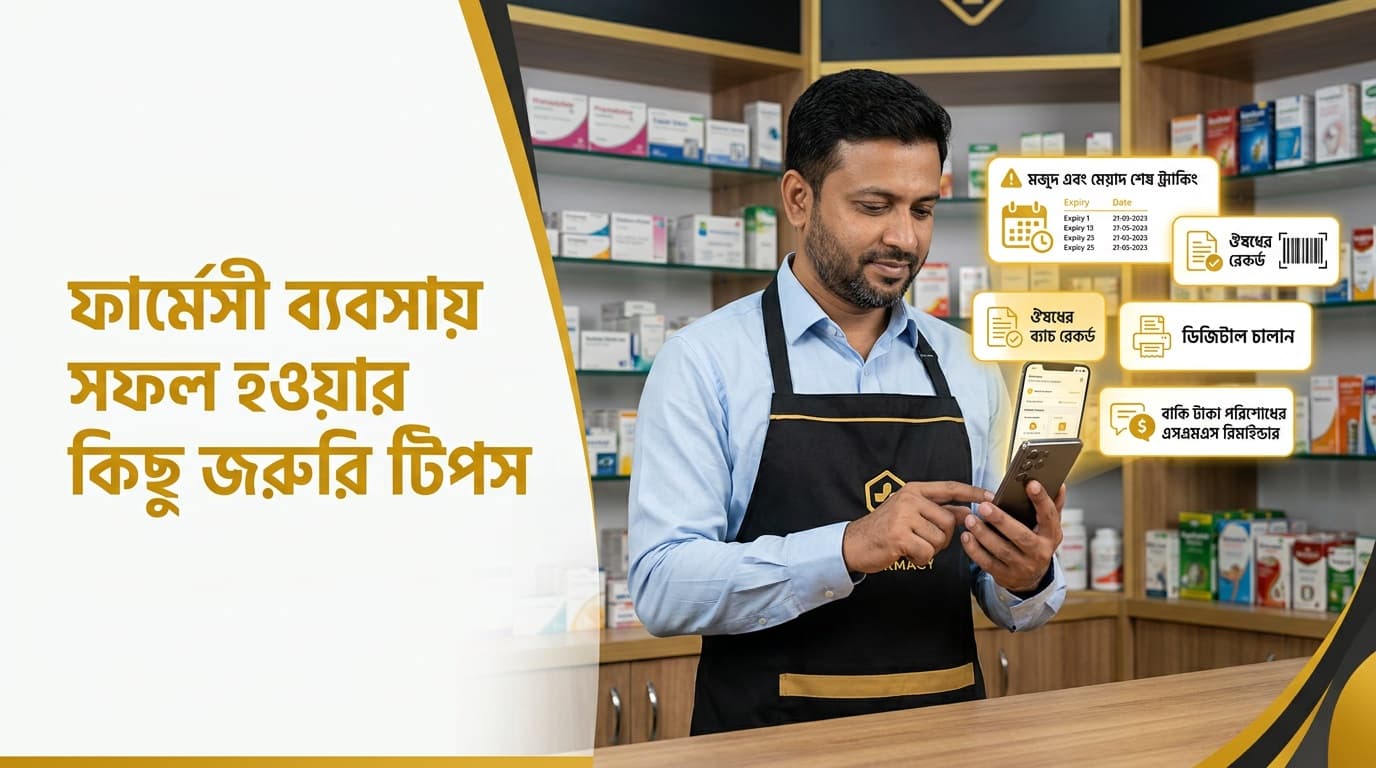 ফার্মেসী ব্যবসায় সফল হওয়ার কিছু জরুরি টিপস: সফল হওয়ার ৫টি উপায়