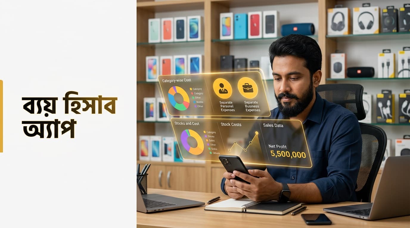 ব্যয় হিসাব অ্যাপ: খরচ নিয়ন্ত্রণ ও লাভ বাড়ানোর ৫টি আধুনিক উপায়
