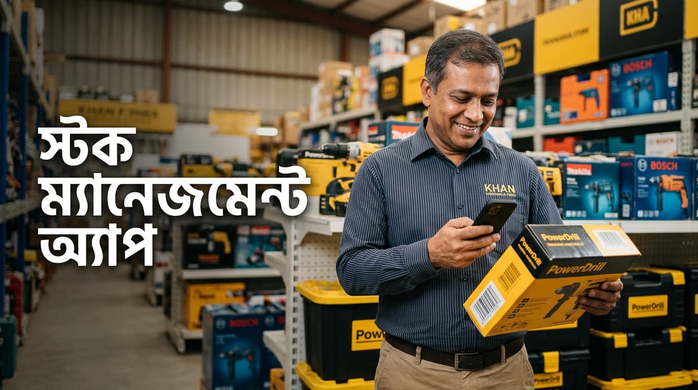 স্টক ম্যানেজমেন্ট অ্যাপ: ব্যবসার লাভ বাড়ানোর ৫টি সহজ উপায়